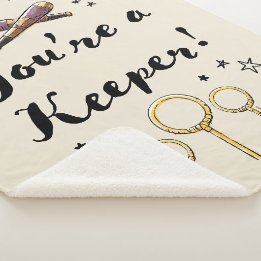 Je bent een keeper sherpa deken (3/4)