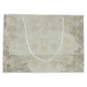 Je bent een kind van God Gift Bag Silver Floral Groot Cadeauzakje (Achterkant)