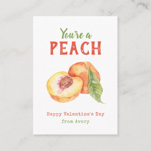 Je bent een Kinder schoolkaartjes Informatiekaartje (Voorkant)