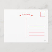 Je bent een Kinder Valentijnsdag Briefkaart van Pe (Achterkant)