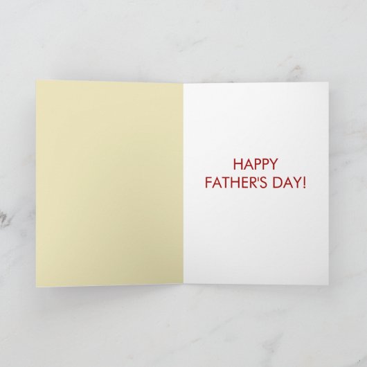 Je bent een klassieke beste pap-Vaderdag kaart (Binnen)
