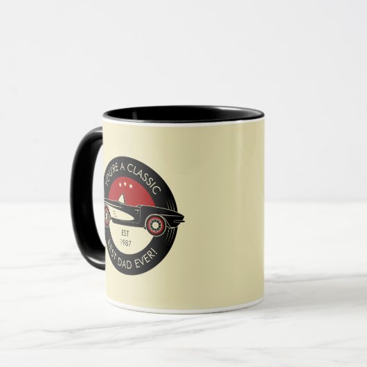 Je bent een klassieke Mok van beste vader ooit Vad (Voorkant links)