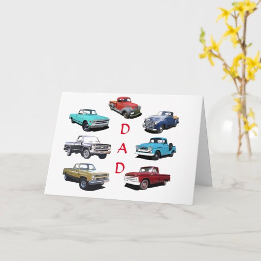 ** JE BENT EEN KLASSIEKE VADER*** HAPPY VADERDAG KAART (Gele Bloem)