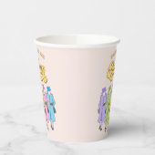 Je bent een koningin van Birthday Jubilee Papieren Bekers (Links)