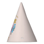 Je bent een koningin van Birthday Jubilee Sticker Feesthoedjes (Rechts)