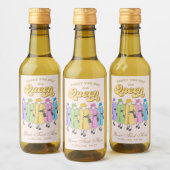 Je bent een koningin van Birthday Jubilee Wijn Etiket (Flessen)