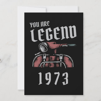 Je bent een legende oude Vespa Kaart