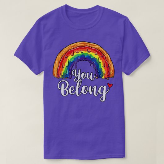 Je bent een LGBT Pride Month Gay Bi Trans T-shirt (Design voorkant)