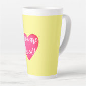 Je bent een liefhebbende gele Mok (Rechterhoek)