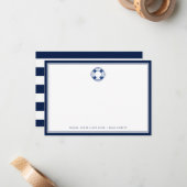 Je bent een Lifesaver | Nautical ThlecCard Notitiekaartje (Voorkant / Achterkant in situ)