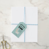 Je bent een llama Fun Birthday Party Favor Cadeaulabel (Met Touw)