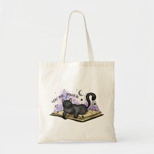 Je bent een magische zwarte kat   Voor boekworm Tote Bag