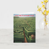 Je bent een maïs-ing. -Dank je Kaart (Gele Bloem)