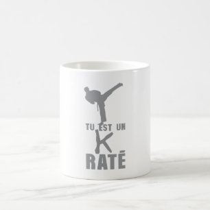 Je bent een milt karate humor citaat koffiemok