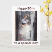 JE BENT EEN MODEL VOOR ONS ALL=HAPPY 30th BIRTHDAY Kaart (Gele Bloem)