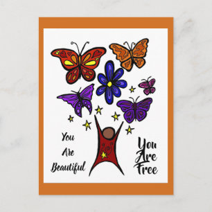 Je bent een mooi briefkaart