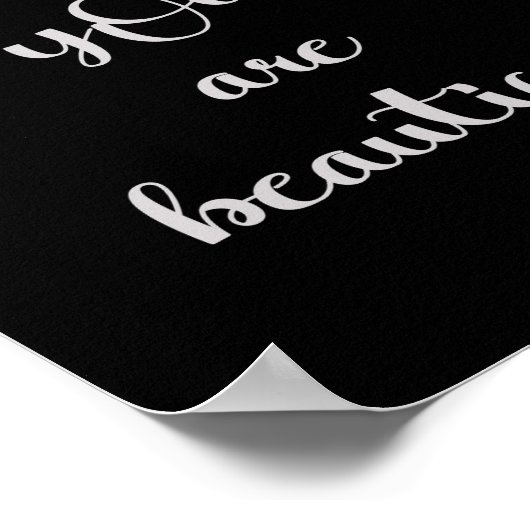 Je bent een mooi Poster (Hoek)