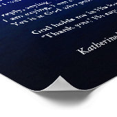 Je bent een mooi, spiritueel gedicht over de liefd poster (Hoek)