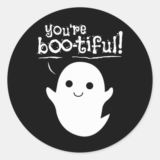 Je bent een mooie geest ronde sticker (Voorkant)