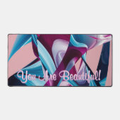 Je bent een mooie inspiratiebron Abstract Bureaumat (Voorkant)