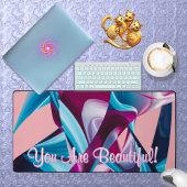 Je bent een mooie inspiratiebron Abstract Bureaumat