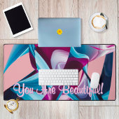 Je bent een mooie inspiratiebron Abstract Bureaumat
