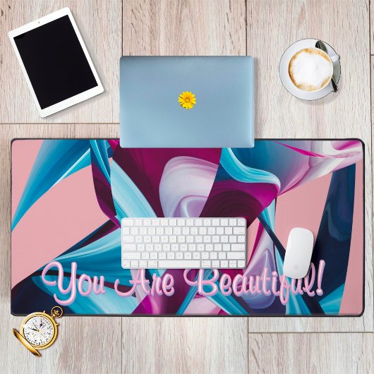 Je bent een mooie inspiratiebron Abstract Bureaumat