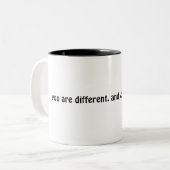 Je bent een mooie mok (Voorkant links)