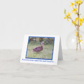 Je bent een mooie notitie Kaart (Gele Bloem)