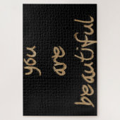 Je bent een mooie puzzel legpuzzel (Verticaal)