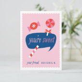 Je bent een mooie valentijn voor de klas kaart (Staand voorkant)