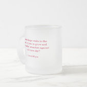 Je bent een mooie vooringenomen Mok (Voorkant links)