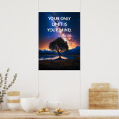 Je bent een onbegrensd Poster (Keuken)