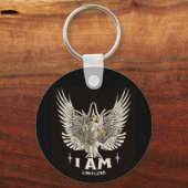 Je bent een onbegrensde Angel Augmented Reality Sleutelhanger (Achterkant)