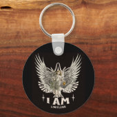 Je bent een onbegrensde Angel Augmented Reality Sleutelhanger (Voorkant)