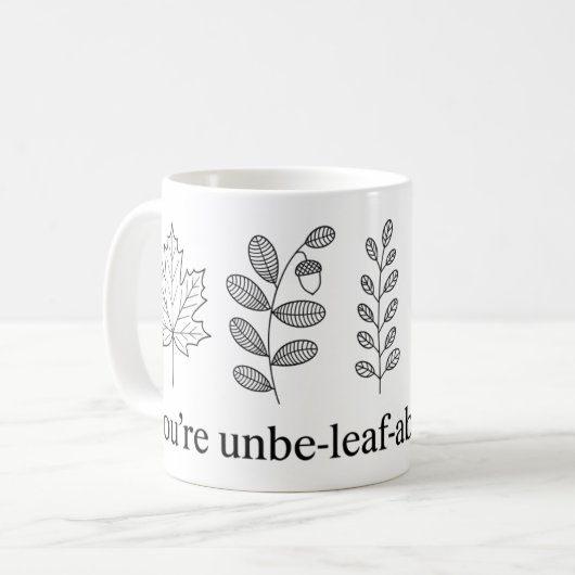 Je bent een onberispelijke Geweldige Mok | Grappig (Voorkant links)