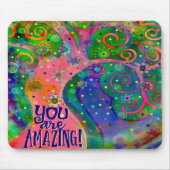 Je bent een ongelooflijke griezelboom muismat (Voorkant)