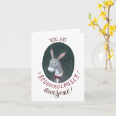 Je bent een opvallend Geweldige creditcard Kaart (Gele Bloem)