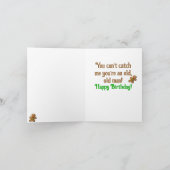 Je bent een oud, oud man verjaardagskaart kaart (Binnen)
