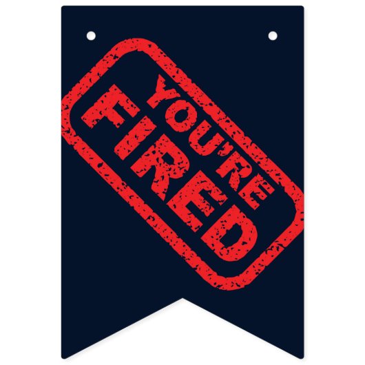 Je bent een partij die je in de problemen brengt. vlaggetjes (Eerste vlag)