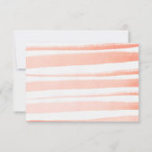 Je bent een Peach-bedankkaart Bedankkaart (Achterkant)