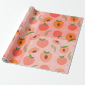 Je bent een peach cadeaupapier (Uitgerold)