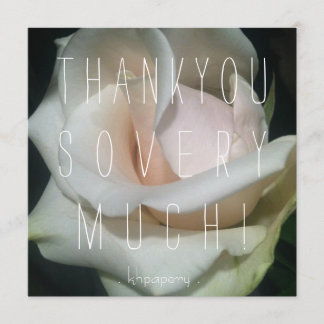 Je bent een Peach. Thank You kaart