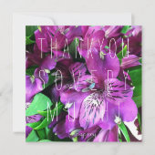 Je bent een Peach. Thank You kaart (Voorkant)