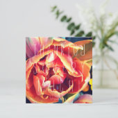 Je bent een Peach. Thank You kaart (Staand voorkant)