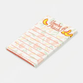 Je bent een Perzikperziken en bloesems Post-it® Notes (Schuin)