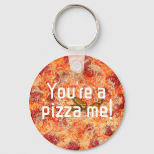 Je bent een pizza me valentijnen humor Foto Sleutelhanger