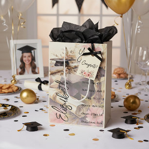 Je bent een prachtige afstuderen gepersonaliseerd medium cadeauzakje