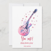 Je bent een rare Valentijnsdag Feestdagenkaart (Voorkant)