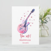 Je bent een rare Valentijnsdag Feestdagenkaart (Staand voorkant)